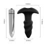 RITER Soft Silicone Vibrantor Vibranting Amal Plug Massager Six Toys for Men Women -Waterproof