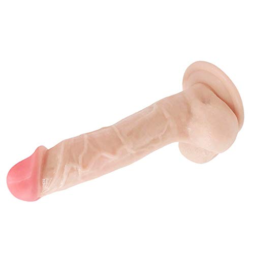 LLFX 7inches Realistic Dildò Comfortable Massage Wànd with Suction Cup Hands-Free for Beginners Backpack