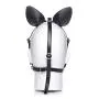 Master Series Dark Horse Pony Head Harness with Silicone Bit Master Series Dark Horse Pony Head Harness with Silicone Bit