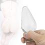Sexbaby Glass Butt Plug 1.69 X 4.1 Inch Crystal Bum Plug