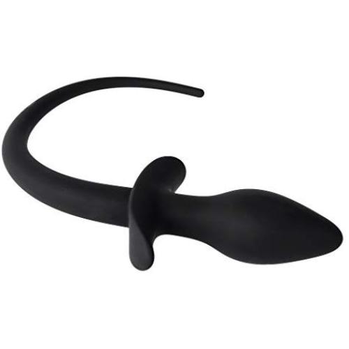 Senoow Women and Men Diary Silicone Hang Plug Dog Tail Plug Cosplay SixToyss Toy