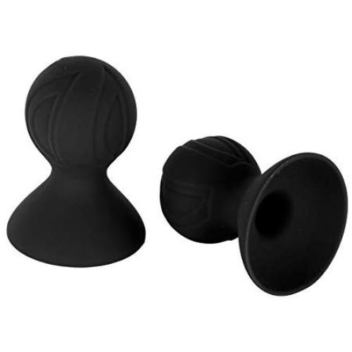 zdhoor Woman 2Pcs Silicone Nipple Sucker Breast Natural Massage Pump Enhancer Costume