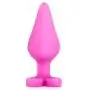 Play with Me - Naughty Candy Heart - Be Mine - Smooth Satin Finish Heart Shaped Bottom Anal Butt Plug - Platinum Silicone - Sex Toy for Men and Women (Pink) Play with Me - Naughty Candy Heart - Be Mine - Smooth Satin Finish Heart Shaped Bottom Anal Butt Plug - Platinum Silicone - Sex Toy for Men and Women (Pink)