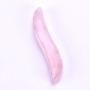 RSkull Massage Wand for Acupuncture Therapy Pointed Stick Treatment Gua Sha Scraping Tool, 100% Natural Rose Quartz Cambered QuartzJade Massage Wand Stone 1 Pcs (Rose Quartz)