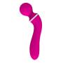 TIANYA Premium Silicone Vibbbbrating Wand 10 Vibbbbrator Patterns USB Rechargeable 3 Alternative Headgear
