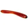 Eastern Delights Glass Dildos for Women,7.3 Inches Anal Butt Plugs for Couples, Brown
