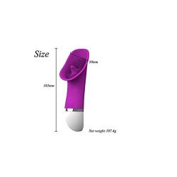 Powerful Silent Tongue Vibrant Toy Sucking&Lick with Multi-Vibration Modes, Cordless Handheld Simulator for Women