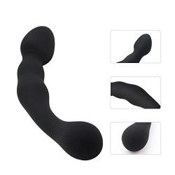 FST Anal Dildo Body Safe Silicone G-Spot Stimulation Prostate Massager, Waterproof Butt Plug for Men and Women Anal Sex Toy
