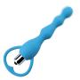 Wireless Handheld Vibrating Massage Magic Wand Anales Trainer Massage Toy， Vib Anales Beads Silicone Trainer Fun Toys for Beginners and Advanced Users Blue by Luseeo