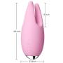 SVAKOM Cookie Foreplay Vibrator Rechargeable Massager Octopus Tentacles Stimulation (Pink)