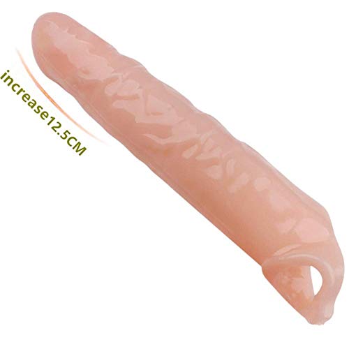 Best in Size 12inch Silicone Sleeves for Men Perfect Goods to Enrich Your Life Home Party Supplies