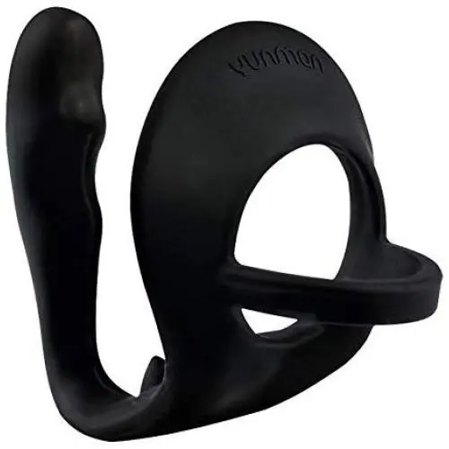 FST Erection Enhancing Cock Ring and Anal Plug Combo, Male Anal Silicone Sex Toy, Stimulate Prostate Achieve Incredible Orgasms, Black FST Erection Enhancing Cock Ring and Anal Plug Combo, Male Anal Silicone Sex Toy, Stimulate Prostate Achieve Incredible Orgasms, Black