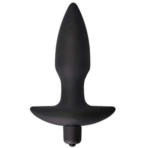 Vibrating Anal Plug Prostate Massager 10 Speed Butt Vibrator Medical Grade Silicone Waterproof Sex Toy for Men,Women or Couples