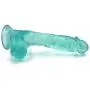 MXYLYM1 Stráp ǒn for Sèx Women, Green Transparent Super Realistic Simulated Toy Relaxation Pressure Waterproof 7.48" Long 1.57" Wid Smaller and More Portable