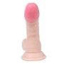 Realistic Mini Dildo, ANFEI 5.31 Inches Lifelike Mens Penis Flexible Cock Anal Sex Toys for Masturbation Beginners with Suction Cup Base, Vaginal G-spot and Anal Play, Convenient to Carry, Travel