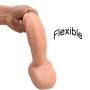 Lfcmf 8.46 Inch Soft Male Women D-í-l&dɔ PVC Material Female Relaxation Massager (Flesh)