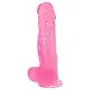 Full 11 Inch Real Silicone with Strong Cup - Pink - Lianyaoshi1.1 Full 11 Inch Real Silicone with Strong Cup - Pink - Lianyaoshi1.1