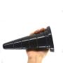 Chen-love1 Magician Waterproof Props, Household Cone Massage Stick for Men Women-Buttock Trainer Massage Tools & Equipment (Color : Black, Size : 7.16 inches)