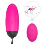 Health Silicone Multi-Functional Másságe Mode Jumping Eggs Ballets Six Toys for Woman Handheld Wireless Massager - Waterproof USB Charging - Whisper Quiet -Tshirt Computer Gift for Women Pink