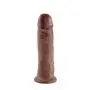 Pipedream King Cock Dildo, Brown, 10 Inch