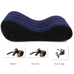 Inflatable Multifunctional Sofa - Portable Magic Cushion Ramp Body Pillow Inflatable Furniture Lounger for Couples Position