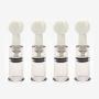 Massage Cups Body Massage Cupping Breast Twist Massage Pump Massage Suction Tool (4PCS)