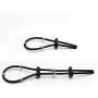 E Stim Electro Accessories Products for TENS Unit Conductive Silicone Rubber Tube Loops Ring with Beads
