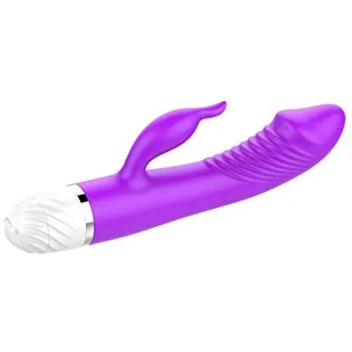 Hehelen Electric Exciting Portable16 Modes Mini Rabbit Vibra ntor Quiet Waterproof for Women&Couples