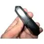 Jet Genuine Black Tourmaline Obelisk Tower Jumbo 6 Facet Aura Rock Crystal Natural Polished