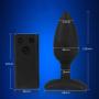 Remote Control Electric Shock ańus Plúg Electro Massage Sxx Toys for Men Women