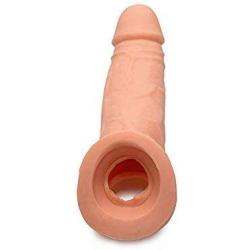 Silicone Add 2" Toy Enlarger Extension Extender Sleeve Enlarger