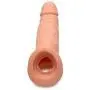 Silicone Add 2&quot Toy Enlarger Extension Extender Sleeve Enlarger