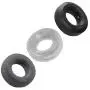 Hunkyjunk HUJ3 C-Ring 3-Pack - Tar/Ice/Stone Hunkyjunk HUJ3 C-Ring 3-Pack - Tar/Ice/Stone