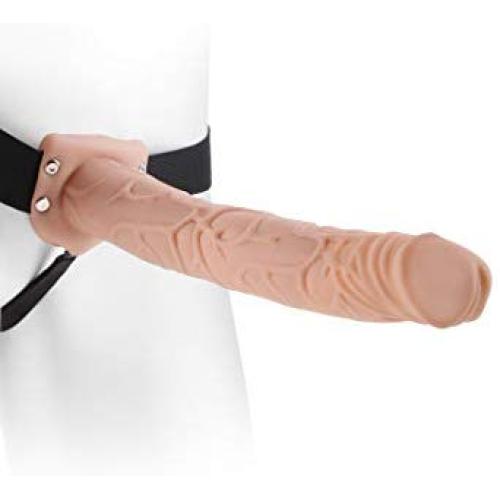 Pipedream Products Fetish Fantasy Hollow Strap On, Beige, 11 Inch, 1.5 Pound