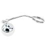 Male Chastity Steel Hook Bondage Anal Plug, Eastern Delights Stainless Anal Sex Toys for Men