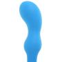 Doc Johnson Mood - Naughty 2 - Silicone Anal Plug - Extra Large - 6.0 in. Long and 1.5 in. Wide - Tapered Base for Comfort Between The Cheeks - Extra Large - Blue