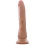 9" Realistic Sensa Feel Dual Density Long Dildo - Soft Flexible Dong - Suction Cup Harness Compatible Cock - Sex Toy for Women - Sex Toy for Adults (Latin)