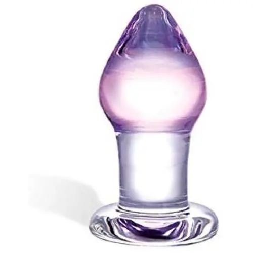 Gläs Amethyst Rain Butt Plug Gläs Amethyst Rain Butt Plug