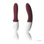 LELO Billy Luxury Prostate Massager, Bordeaux - Vibrating Prostate Stimulator - Waterproof and Rechargeable Anal Sex Toy