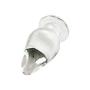 Sexbaby Glass Butt Plug 1.69 X 4.1 Inch Crystal Bum Plug