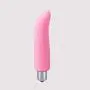 Vibrator, Oomph! 4 Inch Silicone Waterproof Vibration Massager 16 Modes Curved Tip Magic Wand Vibrator Sexy Toy - Pink Vibrator, Oomph! 4 Inch Silicone Waterproof Vibration Massager 16 Modes Curved Tip Magic Wand Vibrator Sexy Toy - Pink