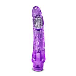 Eden 9" Soft Realistic Long Vibrating Dildo - Multi Speed Flexible Vibrator - Waterproof - Sex Toy for Women - Sex Toy for Adults (Purple)