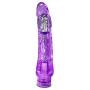 9" Soft Realistic Long Vibrating Dildo - Multi Speed Flexible Vibrator - Waterproof - Sex Toy for Adults - Purple