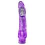 9" Soft Realistic Long Vibrating Dildo - Multi Speed Flexible Vibrator - Waterproof - Sex Toy for Adults - Purple