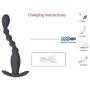 Man Víb`r``átịņg Aāl Beads Ví`brát`ór Silicone 10 Modes Pr`ọst`āte Massager S`èx T`oys for Women