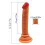 JSCRlove 6 inch Flesh Dillo with Strong Suction Cup Real Feel Toy with Strong Base Adullt Toys Máššágèr Wand Women Socks