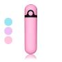 Mini Wand Massager, Personal Massager Wand Handheld 10 Speeds Vibrating Bullet Waterproof Rechargeable for Women