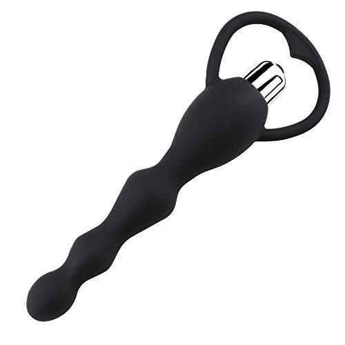 C-Lítoris V-Íbrátor Toys Anales Trainer Massage Toy, Vib Anales Beads Silicone Trainer Fun Toys for Beginners and Advanced Users Black By Dwoon C-Lítoris V-Íbrátor Toys Anales Trainer Massage Toy, Vib Anales Beads Silicone Trainer Fun Toys for Beginners and Advanced Users Black By Dwoon