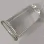 NewMaxer Large Round Glass Butt Plug Huge Crystal Anal Plug Anal Masturbation Butt Expander Sex Pleasure Wand (Short)