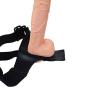 MXYLYM9 Strǎp ǒn Hǎrněss fǒr Pěgging, Huge Massager Role Play Toys Soft Massaging with Suction Cup 100% Secret Packing Flesh Color PVC+ Artificial Leather Pants (L:11.4inch, W: 1.96inch)